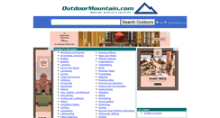 Desktop Screenshot of outdoormountain.com