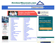 Tablet Screenshot of outdoormountain.com